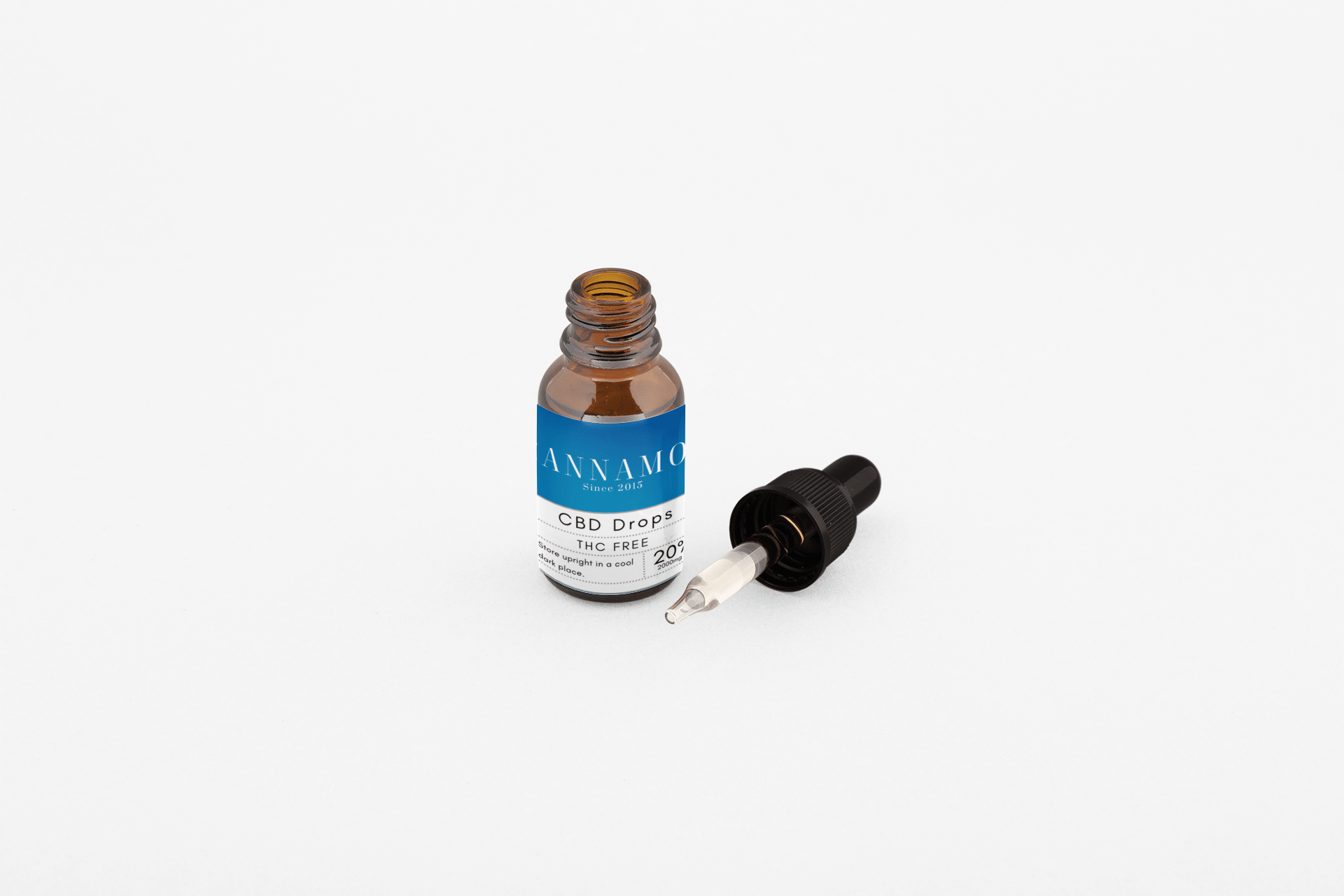 20% Premium CBD Olie (2000 Mg) THC-Fri